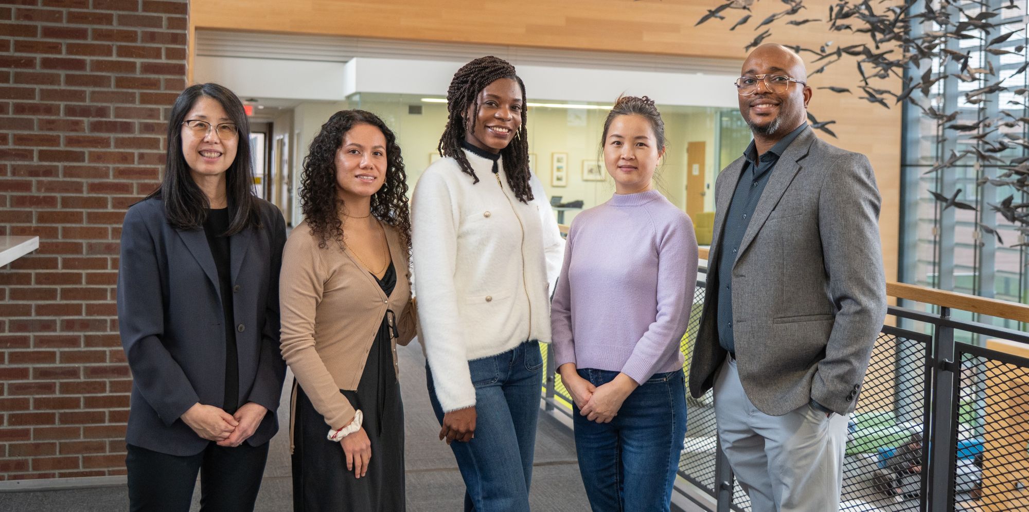 image of bilingual student support assistants and the supervisors. 