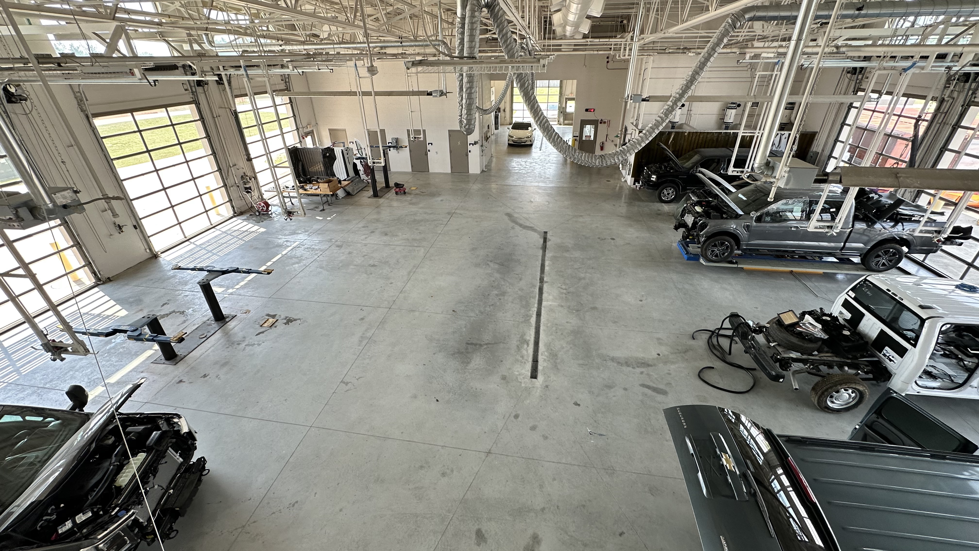 Collision Repair Lab facility