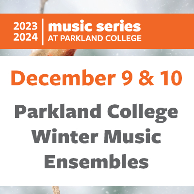 Parkland College Ensembles to Perform Winter Concerts