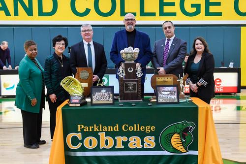 Parkland College Athletic Hall of Fame Ceremony, Feb. 17