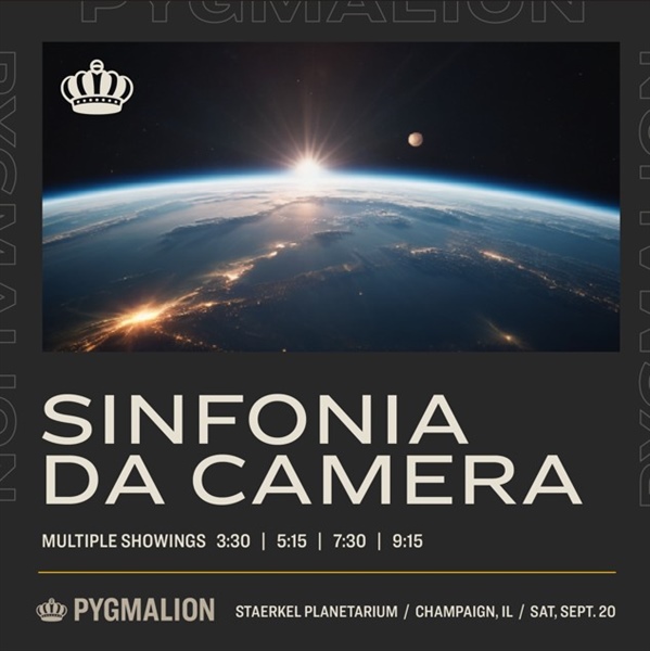 Staerkel Planetarium to Host Sinfonia da Camera for First Time at PYGMALION