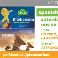 Spanish-Language, Sensory-Friendly Shows at Staerkel Planetarium
