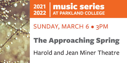 Musical Ensembles at Parkland College Offer Free Spring Concerts