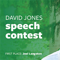David M. Jones Persuasive Speaking Contest Winners Announced