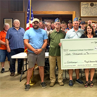 Parkland Foundation Receives Endowment for Veterans' Scholarship