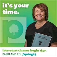 Registration for Spring Late-Start Classes Underway
