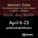 "Sweeney Todd" Comes to Parkland Theatre April 6-23