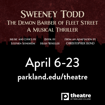 "Sweeney Todd" Comes to Parkland Theatre April 6-23