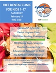 "Give Kids a Smile" Free Dental Clinic at Parkland, Feb. 15
