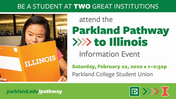 Parkland Pathway to Illinois Program Information Event Feb. 22