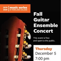 Free December Concerts by Parkland College Ensembles