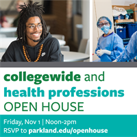 Parkland College Fall Open House, November 1