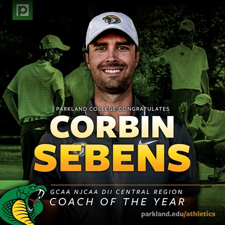 Corbin Sebens Named GCAA Central Region Coach of the Year