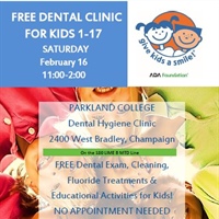 "Give Kids a Smile" Dental Day, Feb. 16