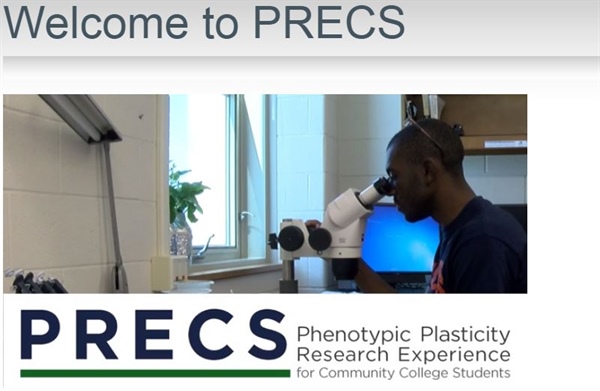 PRECS: Research Opportunity for US Community College Students