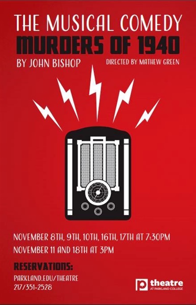 "Musical Comedy Murders of 1940" Opens at Theatre Nov. 8