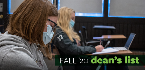 Parkland College Students Named to Fall 2020 Dean's List