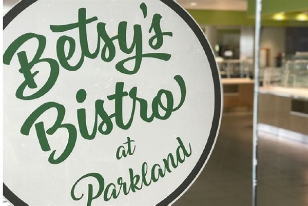Betsy's Bistro at Parkland: Grand Opening Sept. 10