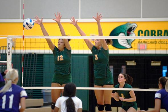 Cobras Volleyball Sweeps Four Matches in Straight Sets