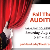 Open Auditions for Parkland Theatre Fall Shows