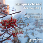 Parkland College to Close for Winter Break