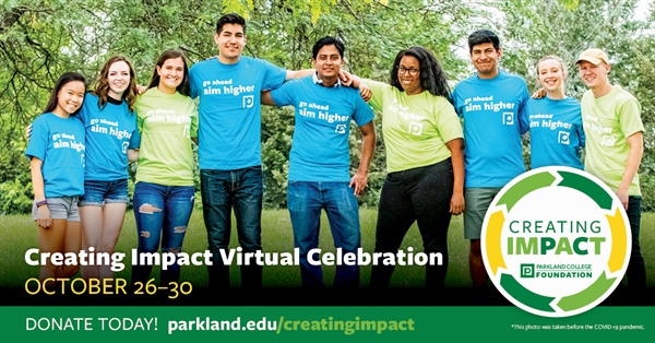 Parkland College Foundation to Host Virtual "Creating Impact" Celebration