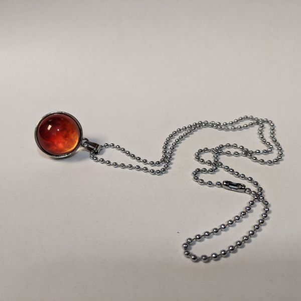eclipsed Moon necklace