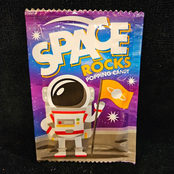 Space Rocks popping candy