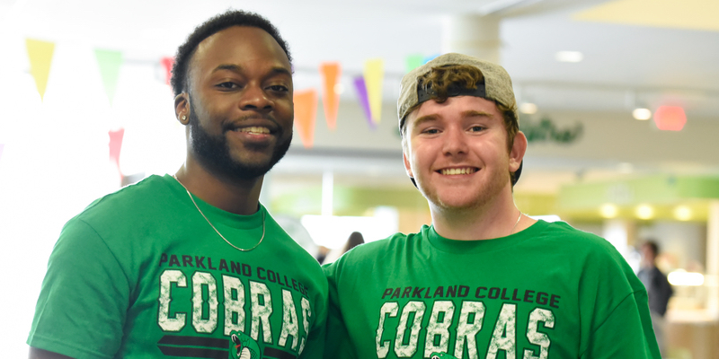 smiling students