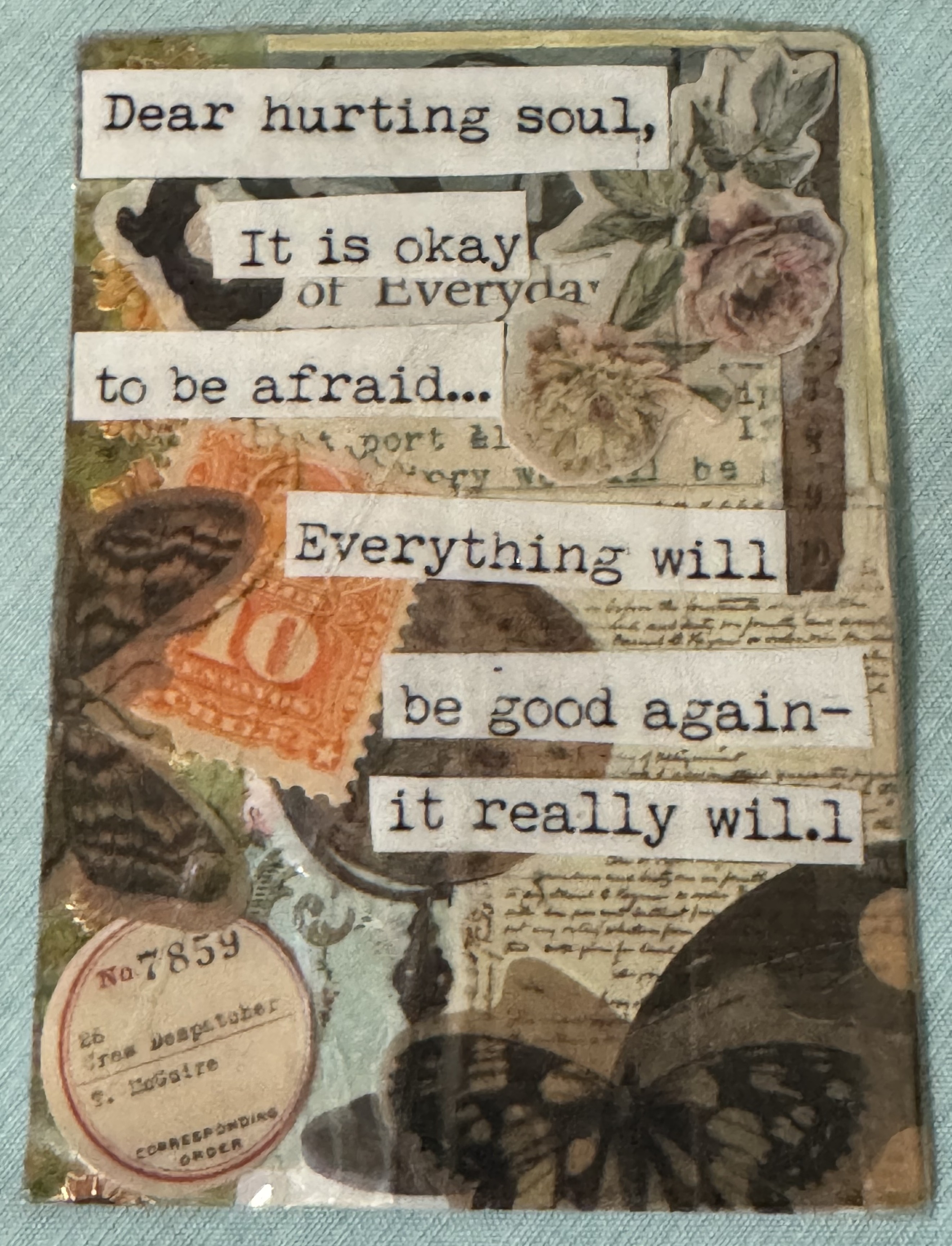 everything will be good again card
