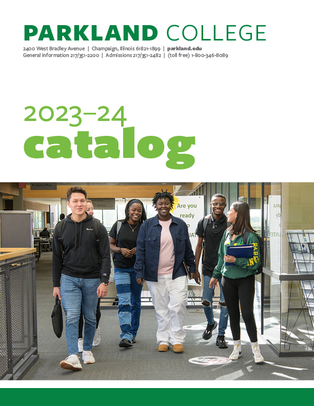 2022-23 Parkland College Catalog Cover
