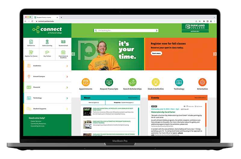 Connect site on Laptop