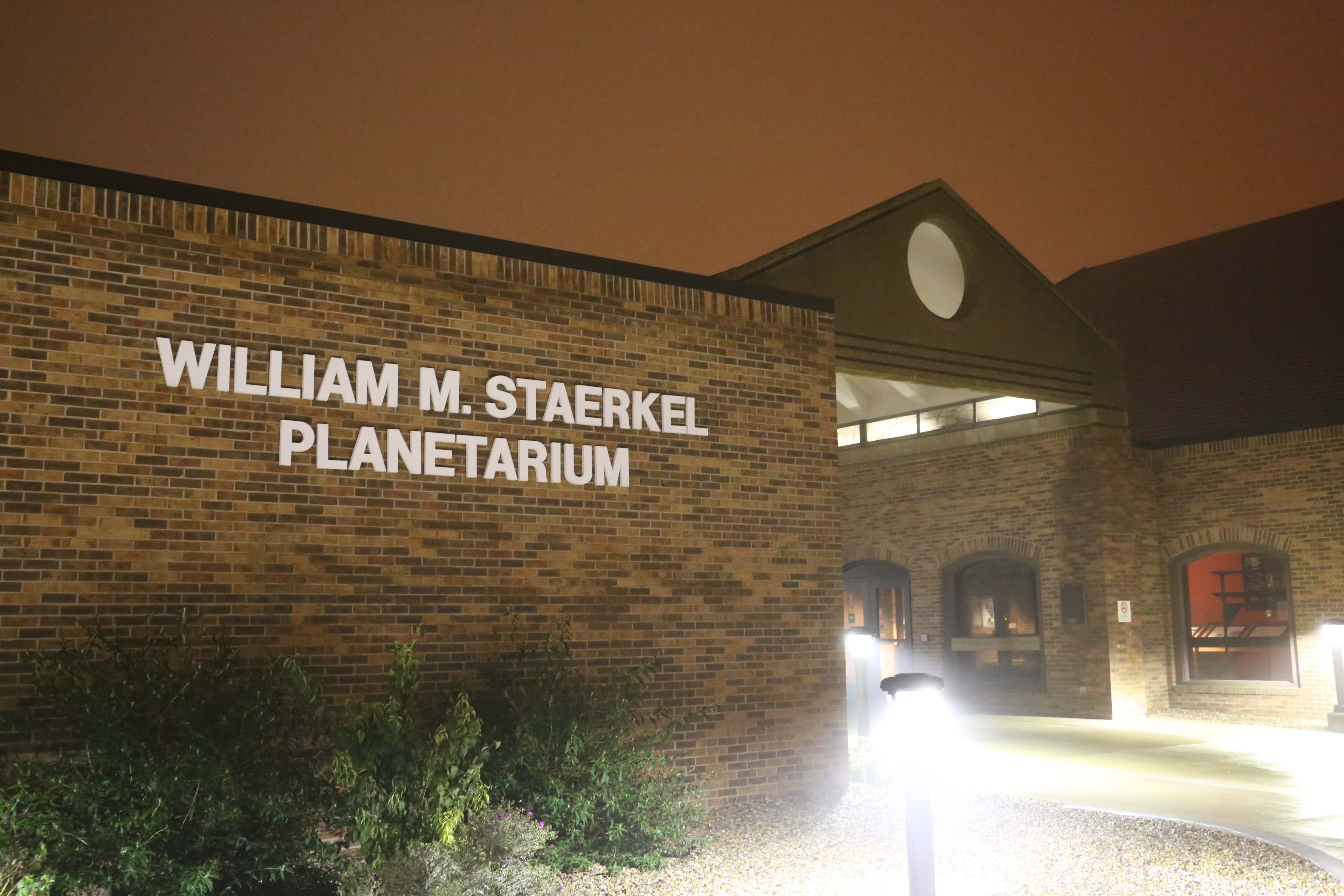 planetarium exterior wall