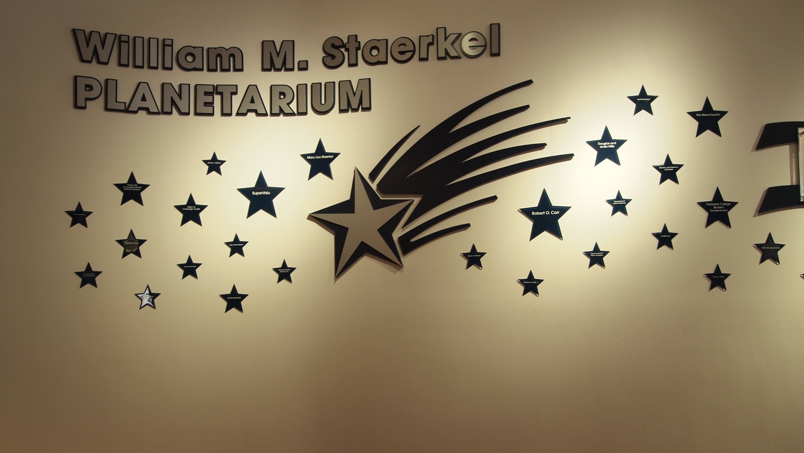 Staerkel Planetarium Stars Wall Staerkel Planetarium Stars Wall