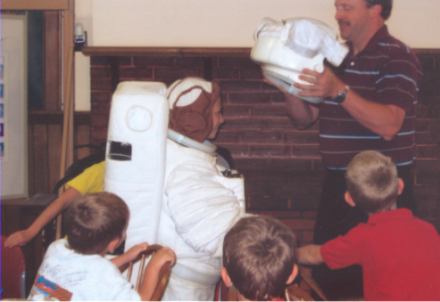 Traveling Space Suit
